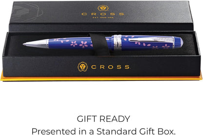 Cross Bailey Light Refillable Ballpoint Pen Presented in a Everyday Gift Box - Medium Point, Black Ink, Polished Green