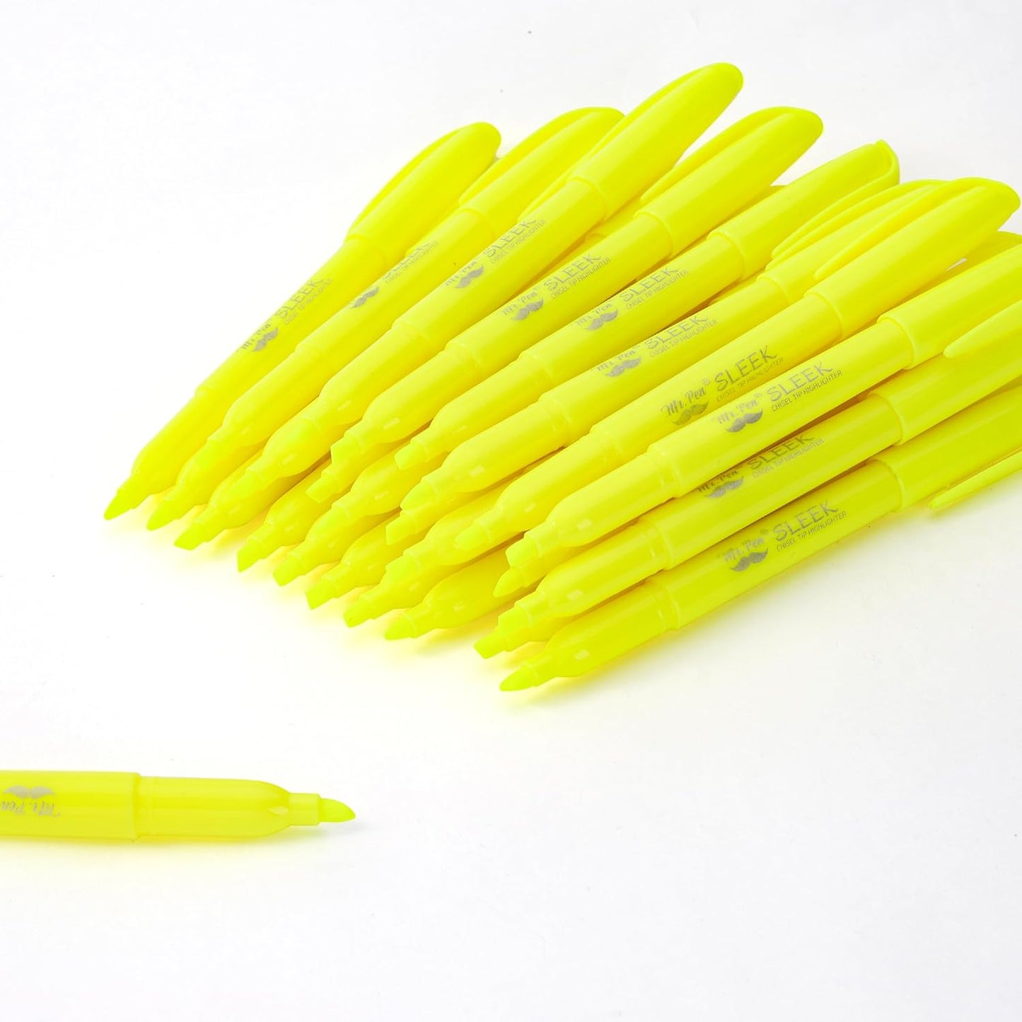 Mr. Pen- Yellow Highlighters, 30 Pack, Chisel Tip, Quick-Dry, Smear-Resistant, Odorless Yellow Highlighters Bulk for School, Office & Journaling