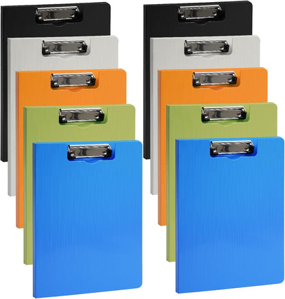 Clipboard Folder, A4 Foldable Clipboards with Pocket, File Cover Office Folder Clipboard, 360 Degree Foldable Storage Clipboards for Office, School or Medical Field, Blue