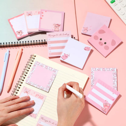 9 Pads Wildflower Sticky Notes 3x3 Inch Cute Self Stick Notepads Notes Adhesive Memo Pad Office Decor Gifts for Students School Teacher Meeting Office Supplies