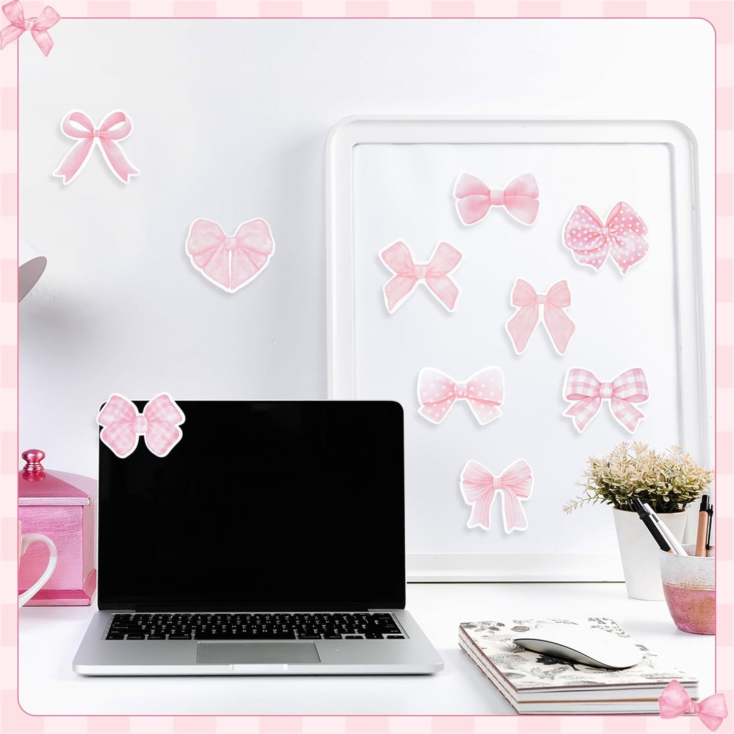 CJiangpo 30Pcs Marshmallow Sticky Notes Pads, 600 Sheets Cute Self Stick Notepad Memo Pads Funny Cartoon Page Marker Classroom Rewards Camping Themed Gift