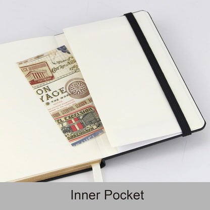 Line Hardcopy Notebook - 5"x8"- Sourced from sustainable and excellent quality paper, minimalist, natural, portable and flexible design, suitable for office, school(red)