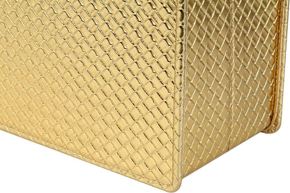 HofferRuffer Magazine Basket Holder, Foldable Magazine Rack, Document File Holder Organizer, File Folder, Newspaper Storage Bin Organizer for Home or Office (Brown)