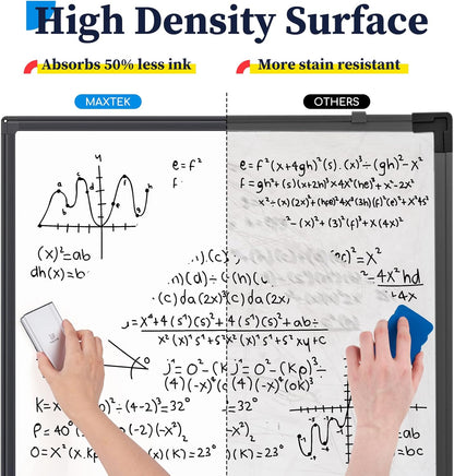 maxtek Mobile Dry Erase Board – 40x28 inches Magnetic Portable Whiteboard Stand Easel White Board Flipchart Easel Board with 25 Sheets Paper Pad for School Supplies