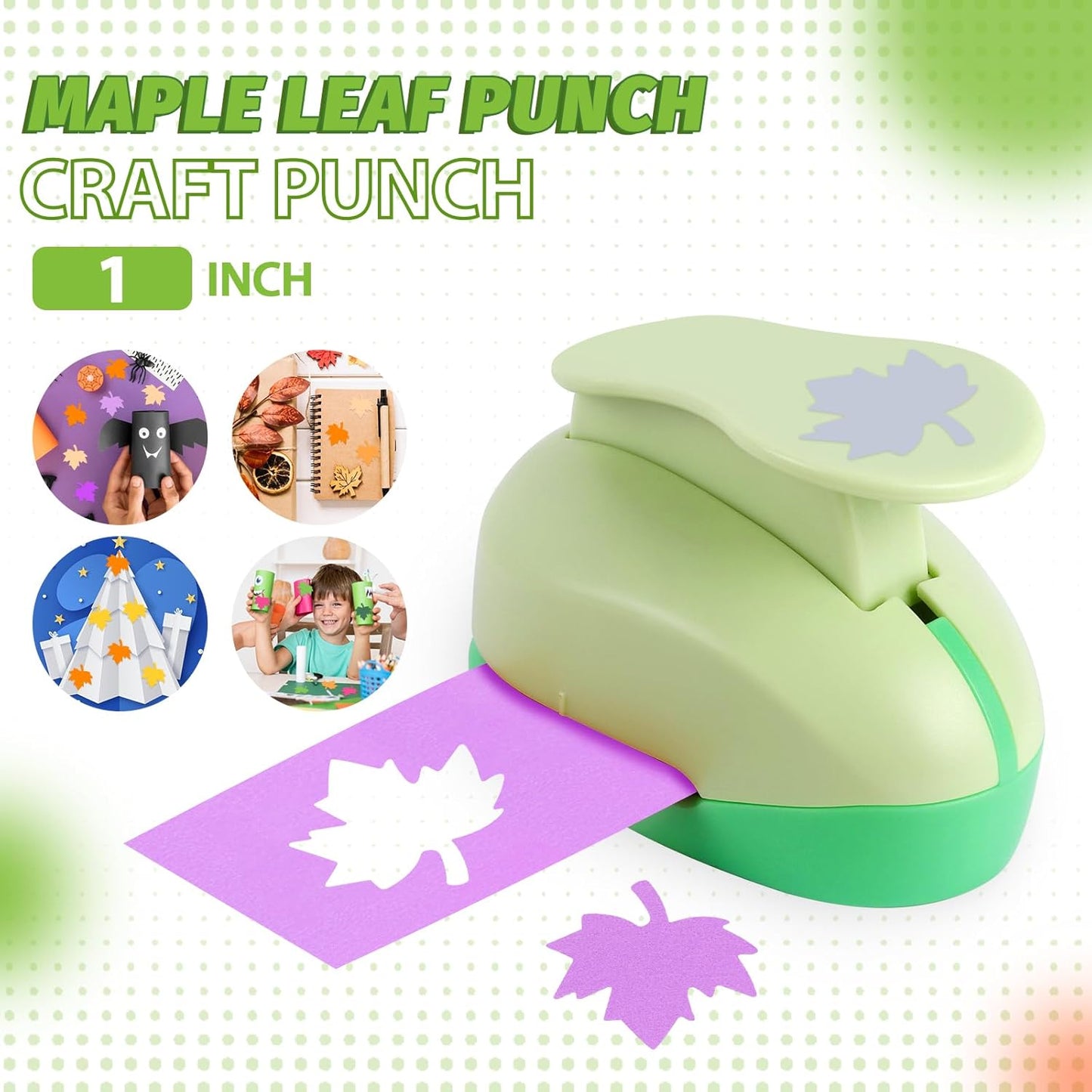 UCEC 2 Inch Circle Punch, Paper Punch, 2 Inch Hole Punch, Circle Hole Punch Cutters for Paper Crafts DIY Handmade Crafting Scrapbook Tools Cards Arts Fun Projects