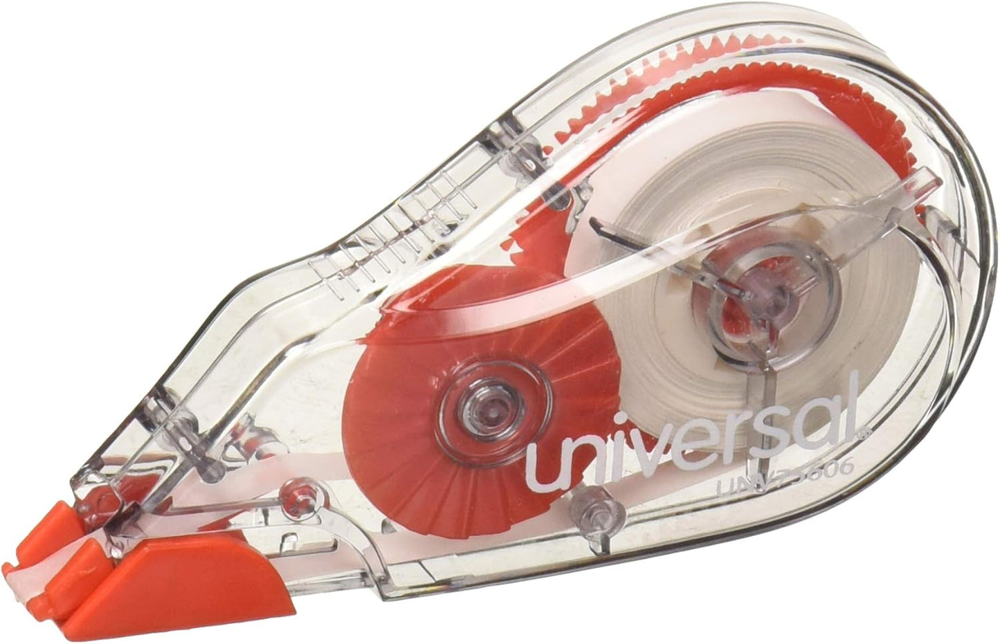 Universal 75606 Correction Tape with Two-Way Dispenser, Non-Refillable, 1/5-Inch x 315-Inch, 6/Pack