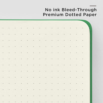 &And Per Se Lined Journal Notebook, 160 Pages, A5 5.7 x 8 inches College Ruled Thick Paper Notebook Journals for Writing, Hardcover Notebooks for Women Men Office School (1 Pack, Green) - Colors B