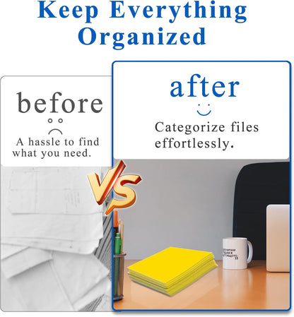 Zzrywuty 50 Packs Two Pocket File Folders with Business Card Slot,Textured Paper,Letter Size,Holds 100 Plus Sheets for School,Office,Business,Royal Blue