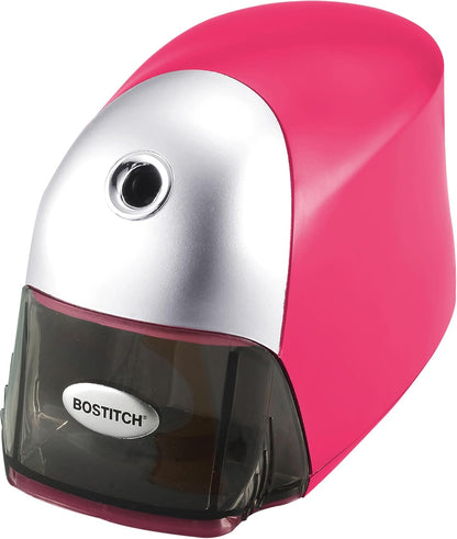 Bostitch Office QuietSharp Executive Heavy Duty Electric Pencil Sharpener for 65% Faster Sharpening and 6X Longer Cutter Life - Colored Pencil Compatible, Black