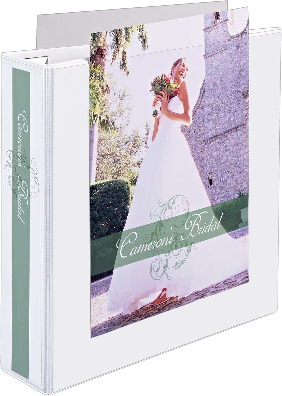 Avery Heavy-Duty View 3 Ring Binder, Extra Wide, 2" EZD Rings, 1 White Binder (01320)