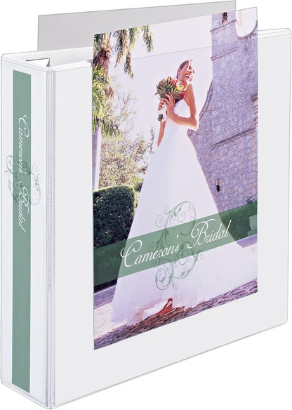 Avery Heavy-Duty View 3 Ring Binder, Extra Wide, 2" EZD Rings, 1 White Binder (01320)