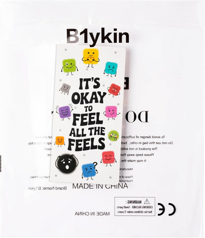 B1ykin Cute Sticky Notes Set - Stay Alive Skeleton Shaped Self-Stick Notes Pad, 550 Sheets Writing Memo Pages Sticky Notepad for Teacher Appreciation Gifts, School Office Supplies (Funny Skeleton) - Colors B