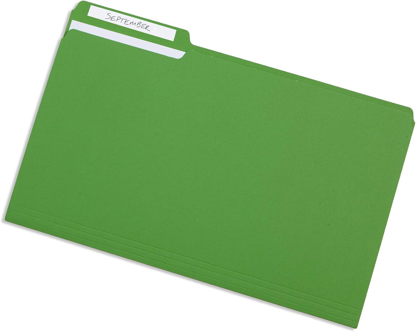 Blue Summit Supplies Blue Legal File Folders, Legal Size, 1/3 Cut Tab, Great for Organizing and Easy File Storage, File Folders 100 Count