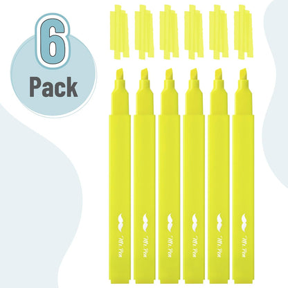 Mr. Pen- Yellow Aesthetic Bible Highlighters No Bleed Through Bulk, 20 pcs, Chisel Tip, Cute Highlighter for Journaling Supplies and School Accessories, Bible Highlighters and Pens No Bleed