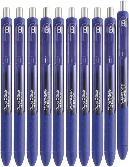 Paper Mate InkJoy Retractable Gel Pen, 0.7mm, Medium Point, 10-Count (Purple)