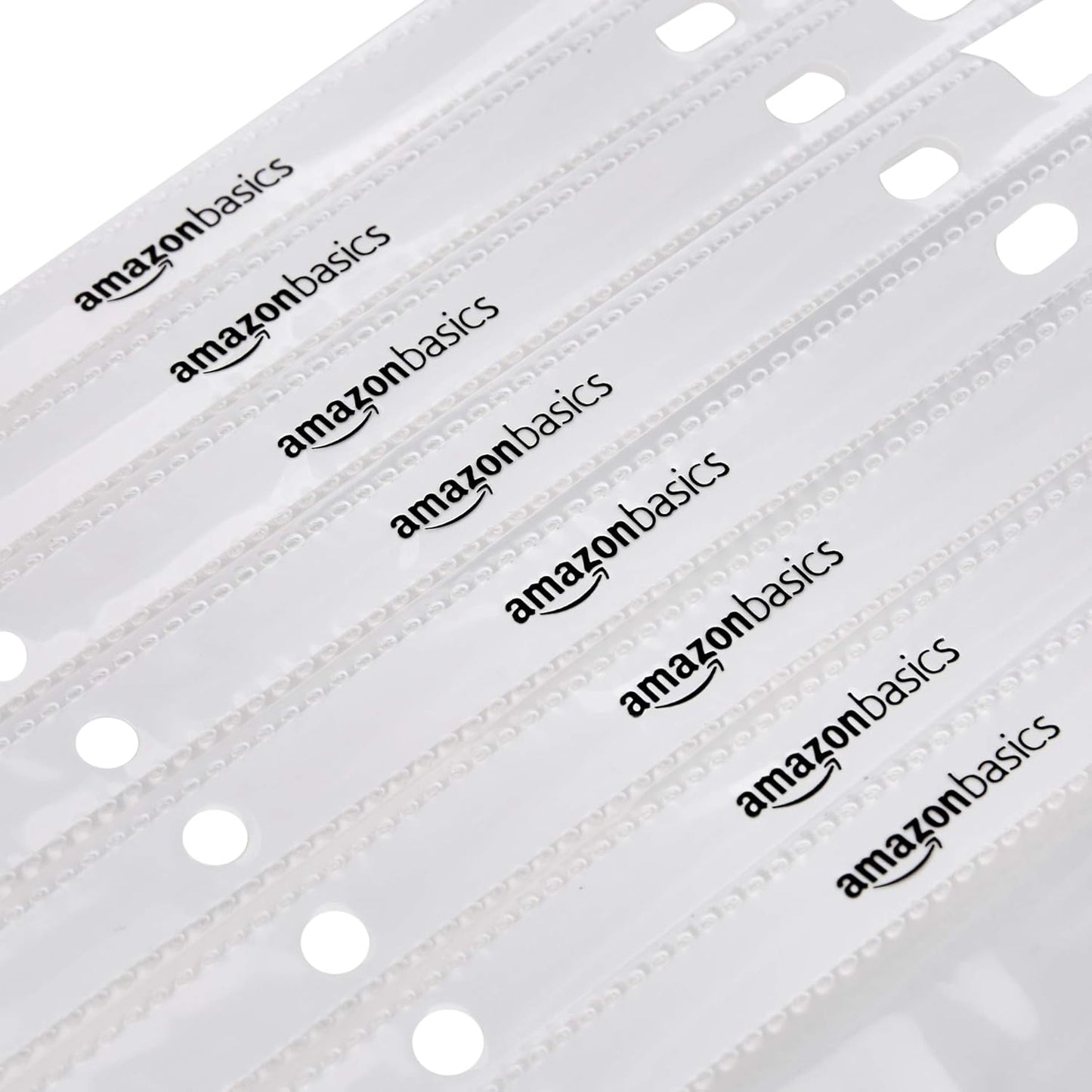 Amazon Basics Heavy Duty Sheet Protectors for 3 Ring Binder, Top Loading, Clear Plastic, 8.5 x 11 inch, 500-Pack