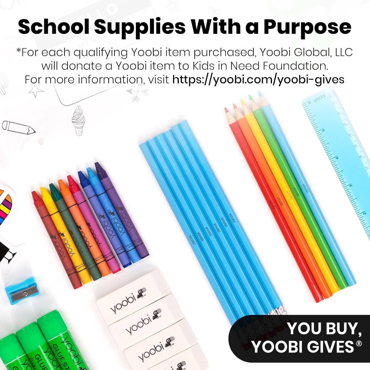 Yoobi College Ruled 8 x 10.5” Spiral Notebook Set – 3-Pack of 1 Subject Notebooks, Pink, Purple & Black Celestial Patterns – 150 Perforated 3-Hole Punched Sheets