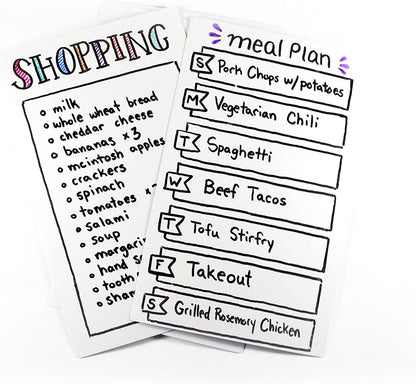 Dry Erase Index Cards – 45pcs Laminated 3x5" Cards Blank w/Box – Reusable Dry Erase Note Cards for School, Work, Housework, To Do Lists – Practical Index Card Sheets – 3 x 5-inch