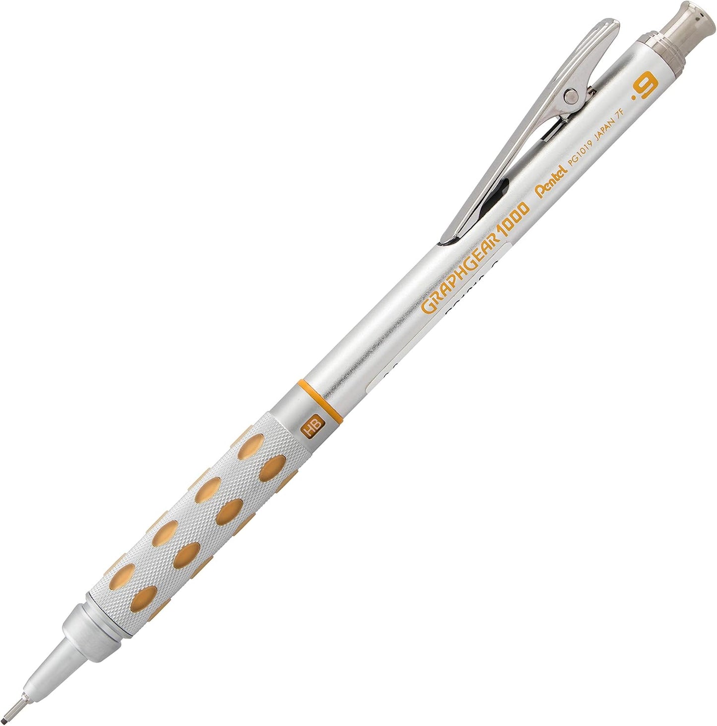 Pentel GraphGear 1000 Mechanical Pencil, (0.5mm) Point Size, Black Barrel, 1 Each (PG1015A)