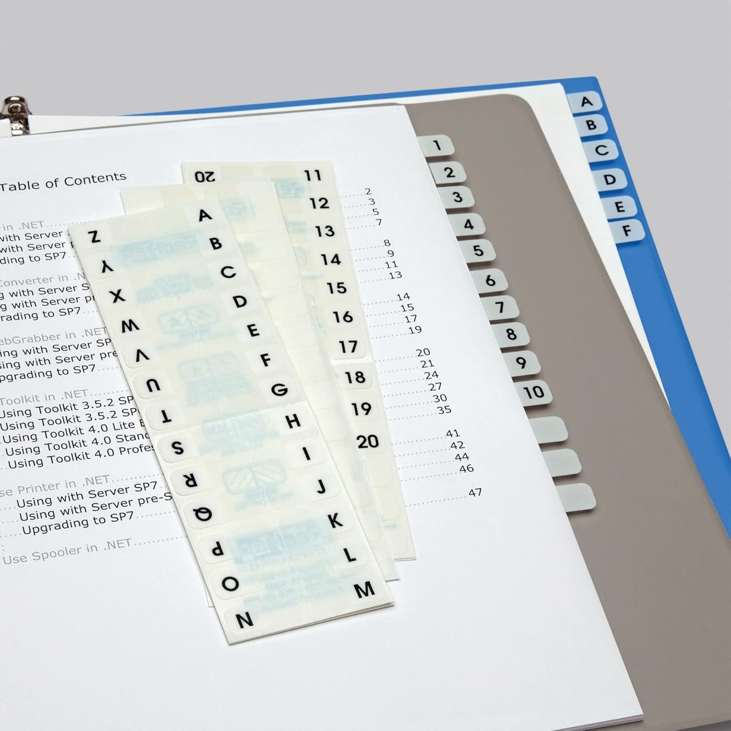 Redi-Tag, RTG31010, Permanent Stick Write-On Index Tabs, 416 / Pack, White, (Pack of 1)