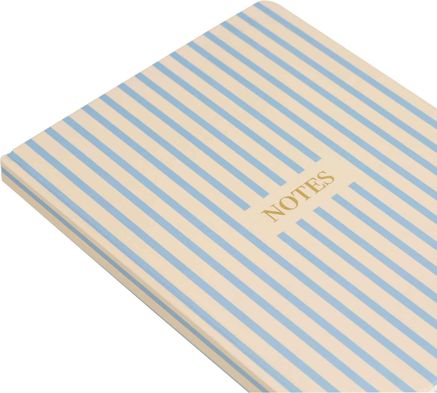 Pearhead Blue Matchbook Hardcover Journal, 6x8 College-Ruled Lined Notebook, 200 Pages, Trendy Writing Journal for Work, School & Everyday Notes