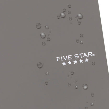 Five Star Spiral Notebook, 1 Subject, College Ruled Paper, 4-3/8" x 7", Personal Size, 80 Sheets, Fights Ink Bleed, Water Resistant Cover, Seaglass Green (450048CH1-ECM)