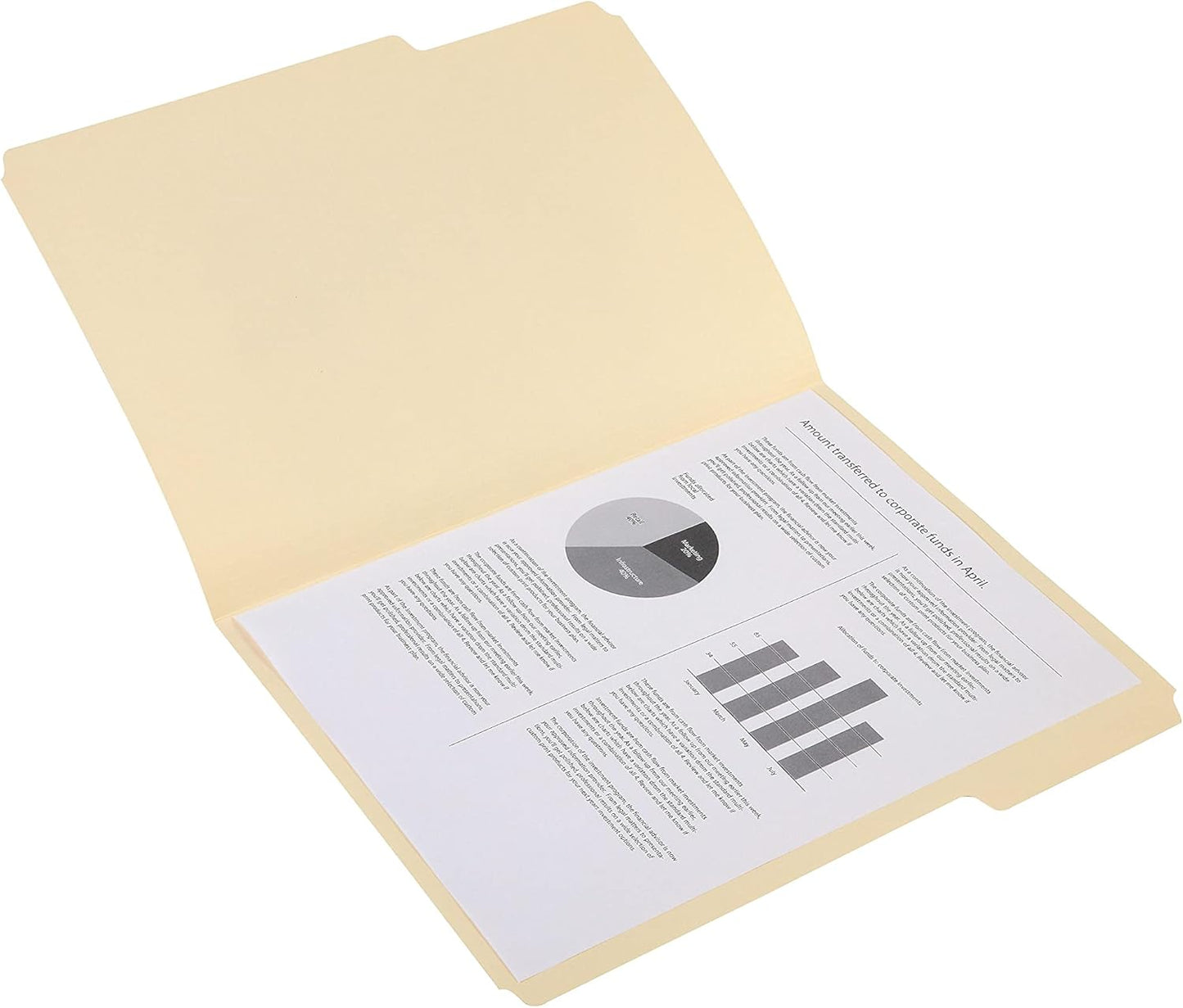 Staples Recycled File Folders, Legal Size, 1/3‑Cut Tabs, Manila, 30% Recycled Paper Stock, 100/Box