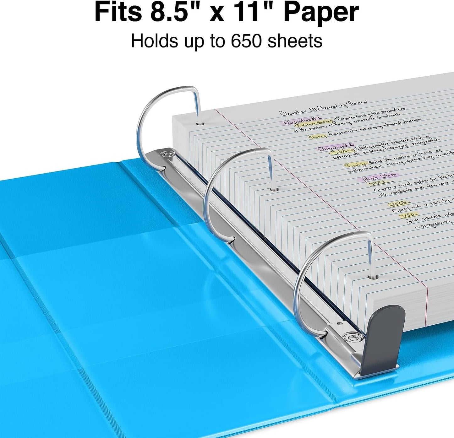 Staples Heavy-Duty 2-Inch D-Ring View Binder, Reinforced Spine, Holds Up to 450 Sheets, Gray, for Office & School