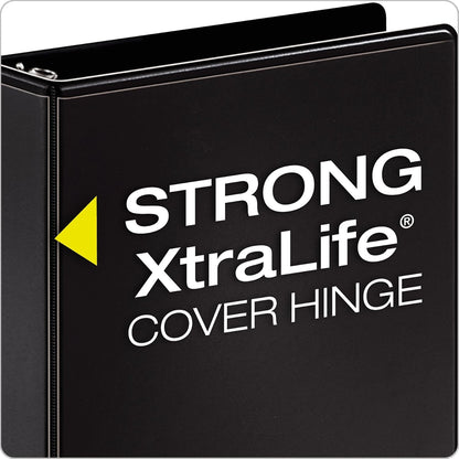 Cardinal Binder Performer with ClearVue Covers, 1.5" Round Rings, 350-Sheet Capacity, White