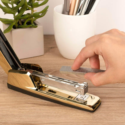 Swingline Stapler, 30 Sheet Capacity, 747 Business Stapler, Jam Free, Metal, Rio Red (74736)