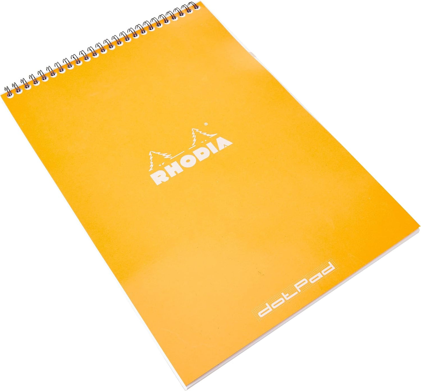 Rhodia Wirebound Pad 8.25x11.75, Lined, Orange