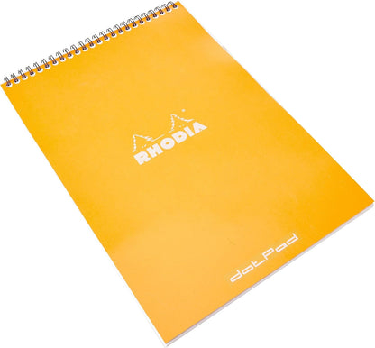 Rhodia Wirebound Pad 8.25x11.75, Lined, Orange