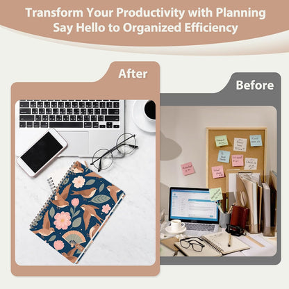 Planner 2026-2027, Weekly and Monthly Academic Year Calendar Planner, July 2026 - June 2027, Daily Agenda Book for Office School Supplies, A5(6.3'' x 8.5'')