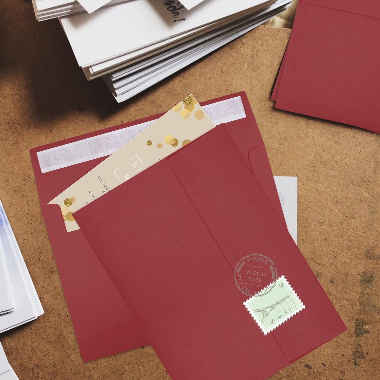 Joyberg 72 Packs #10 Envelopes, Business Envelopes, Envelopes Self Seal, Security Envelopes, Peel and Seal Closure, Size 4-1/8 X 9-1/2 Inches, White, 26LB