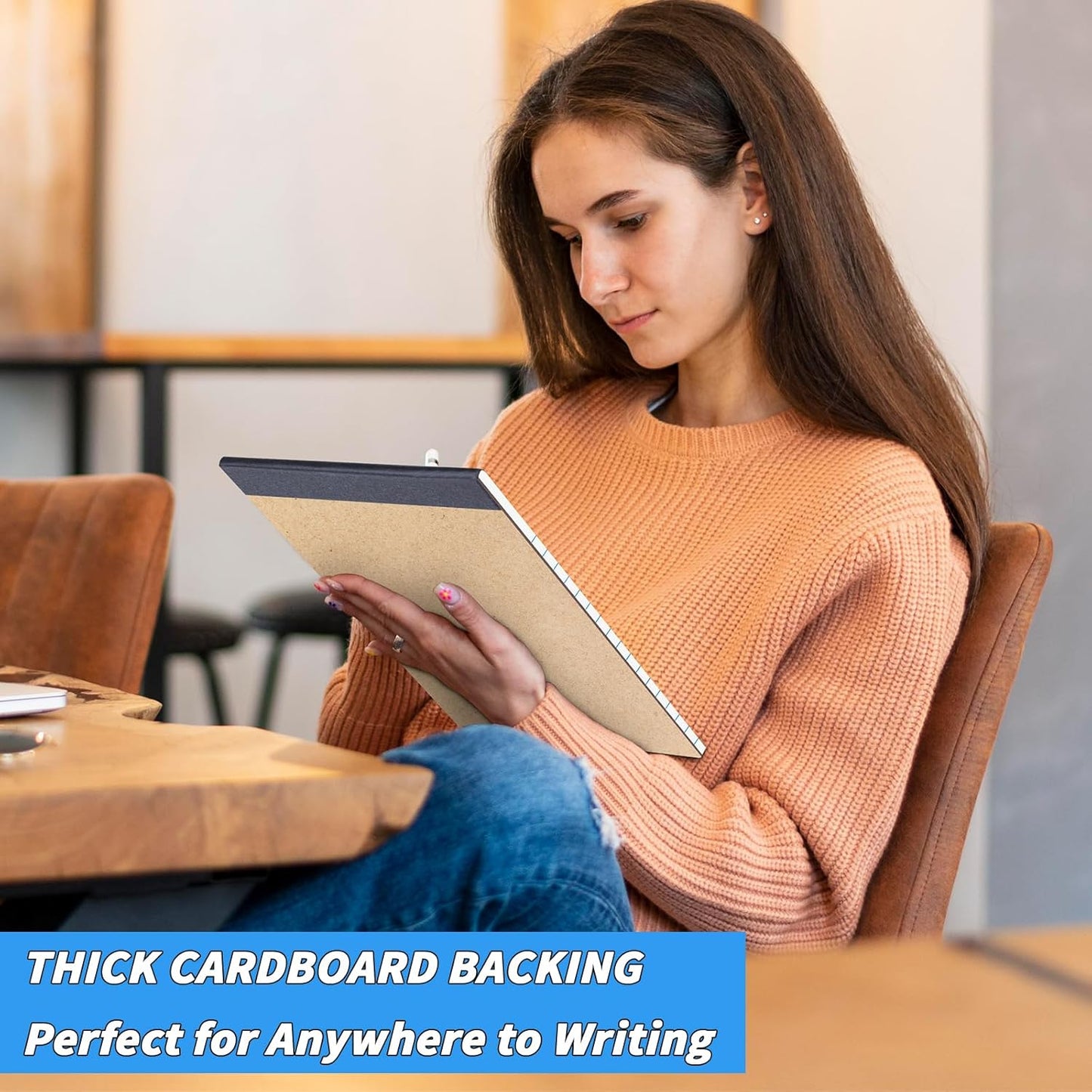 Note Pads 4x6, 36 Pack Small NotePads, Server Pads, Scratch Pads 4x6, Memo Pads White Paper, 50 Sheets per Blank Note Pads 4 x 6, Mini Writing Pads Pocket Notepads for Office School Home Supplies