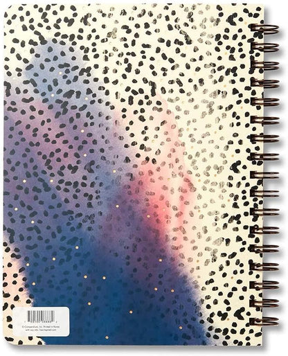 Compendium Spiral Notebook – Expect the Best Things to Happen Today – A Designer Spiral Notebook with 192 Lined Pages, College Ruled, 7.0" W x 9.25" H