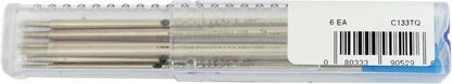 Monteverde USA Soft Ballpoint Refills to Fit Cross Pens, Medium Point, Green Ink, 2-Pack – Bold and Smooth Writing Solution