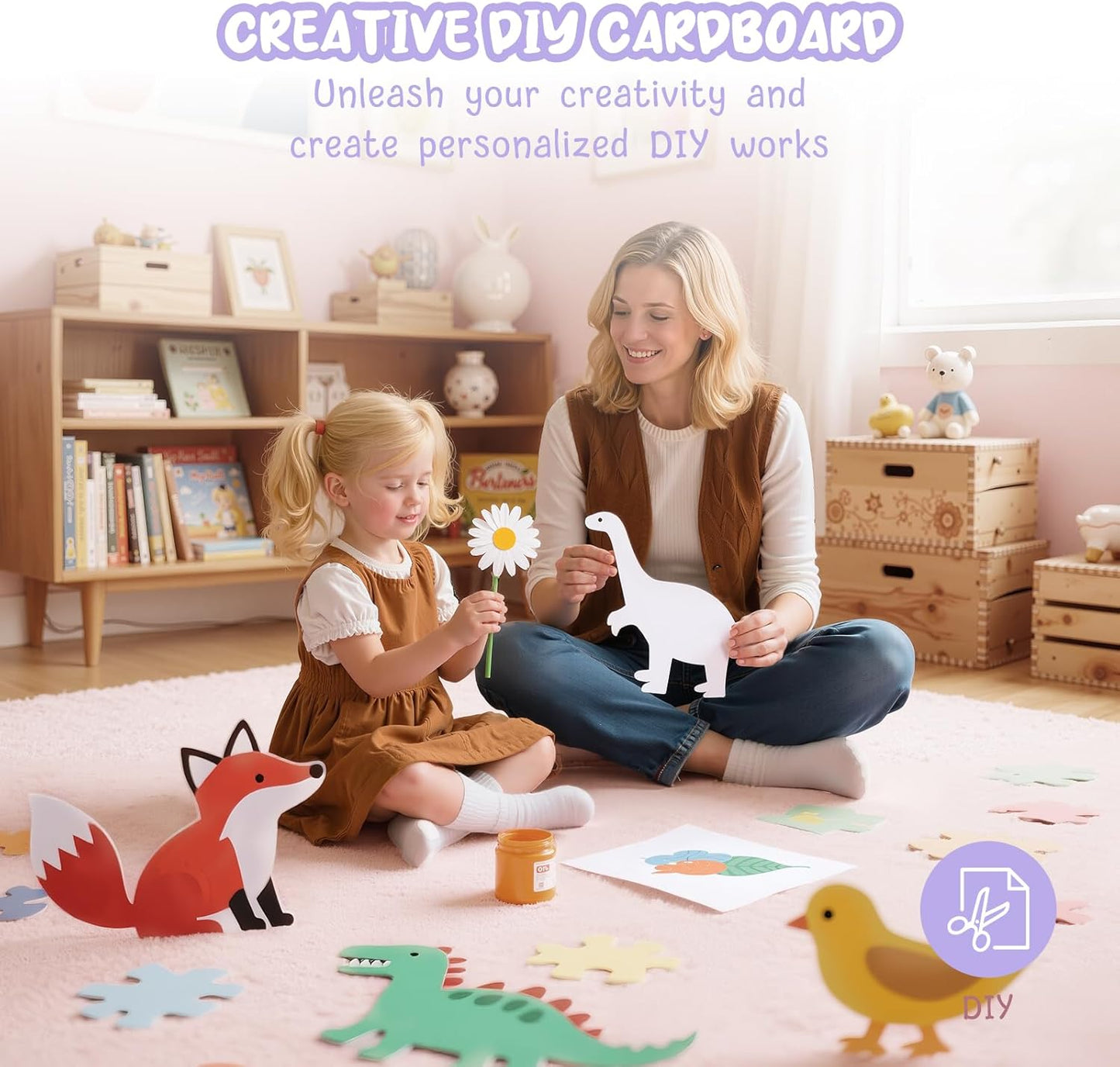 40 Sheets Cream Cardstock Paper 8.5 x 11, Ivory Cardstock Printer Paper 8.5x11, Off White Card Stock Paper 8.5 x 11, 200 GSM Construction Paper for DIY Cards, Greeting Cards, Wedding Invitations