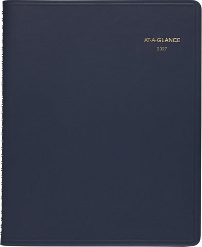 AT-A-GLANCE 2026 Appointment Book Planner, Weekly, 8-1/4" x 11", Large, Black (709500526)