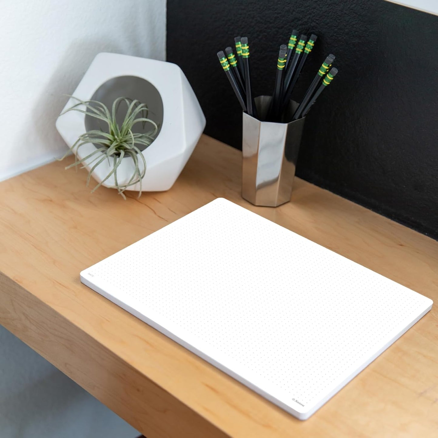 Notsu Graph Notepads 11 x 17 inch | Large Graphing Double Sided Drafting Pads with 1/4" Quad Grid Premium Thick Paper 120gsm