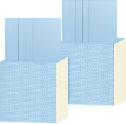 Handepo 100 Pack A5 Composition Notebooks 72 Pages/36 Sheets Ruled Lined Composition Kraft Notebooks Bulk Soft Cover Journals Travel Memo for Students Classroom Office Supplies(a5, Colourful)