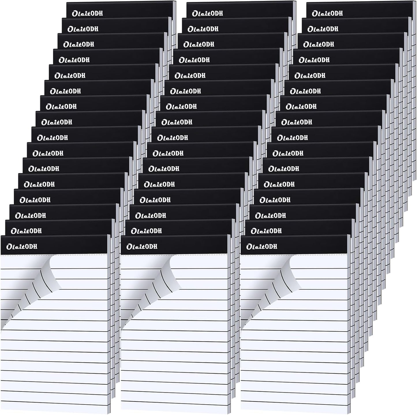 Note Pads 4x6, 36 Pack Small NotePads, Server Pads, Scratch Pads 4x6, Memo Pads White Paper, 50 Sheets per Blank Note Pads 4 x 6, Mini Writing Pads Pocket Notepads for Office School Home Supplies