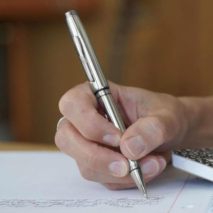 Cross Coventry Pen Ballpoint - Black/Chrome Lacquer