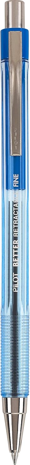 PILOT Pen 30000 The Better Ball Point Pen Refillable & Retractable Ballpoint Pens, Fine Point, Black Ink, 12-Pack