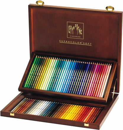 Caran D'ache Supracolor, Wooden Box 80 Pencil, s (3888.480)