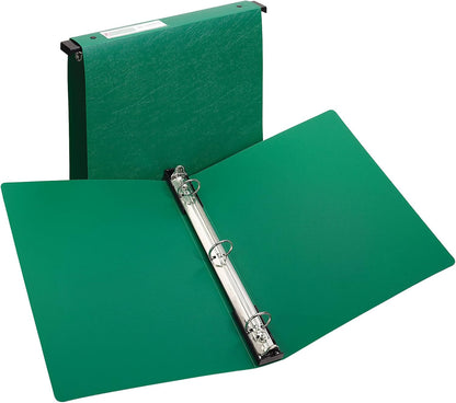 Avery Hanging Storage 3 Ring Binder, 1 Inch Round Rings, 1 Blue Binder (14800)