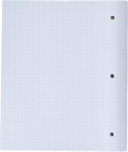 Five Star Loose Leaf Paper, Graph Ruled Insertable Notebook & Binder Filler Paper, 8-1/2" x 11", Reinforced T-Tabs, 75 Sheets (170180)