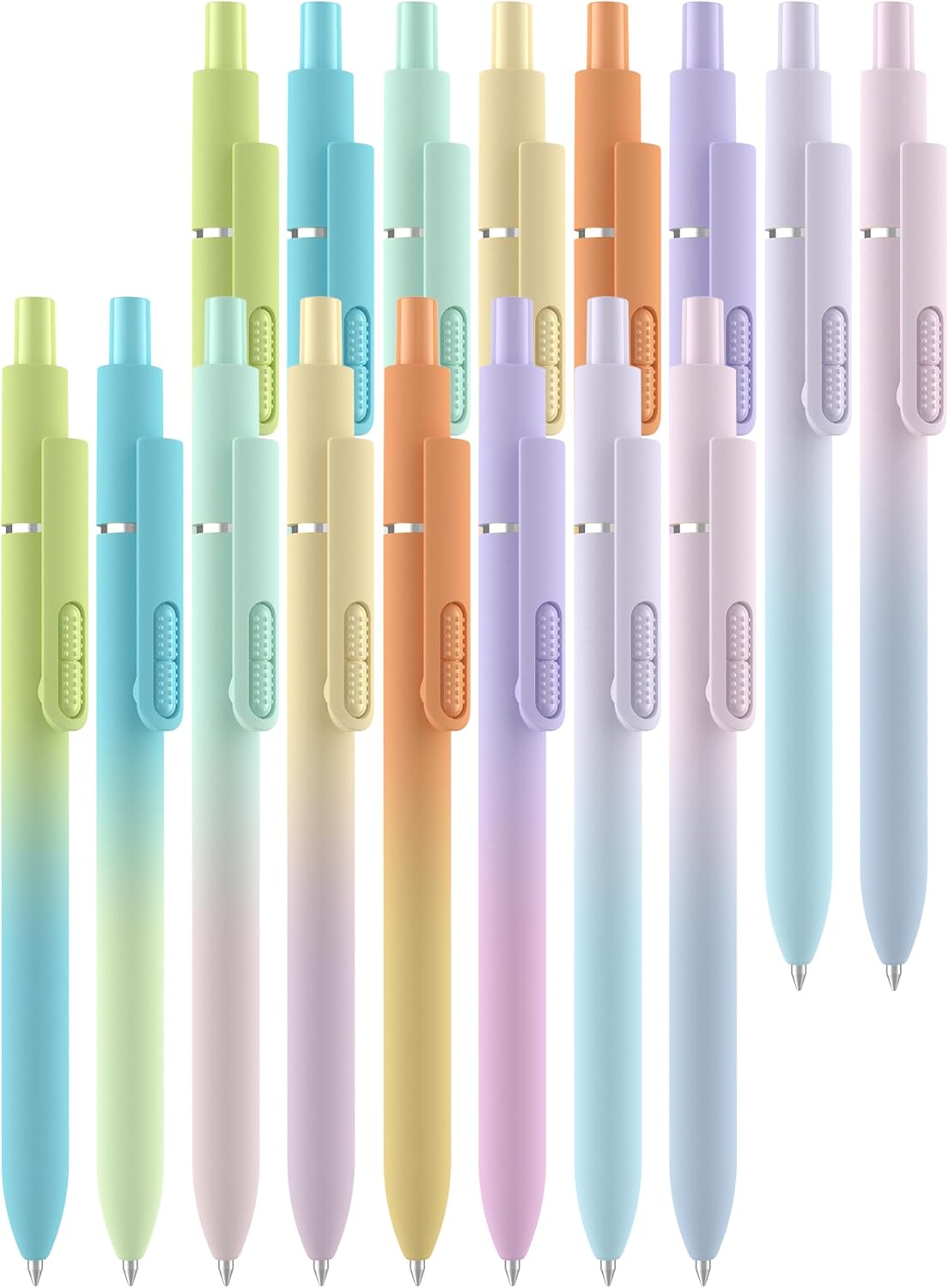 8 Pcs Black Ballpoint Pens - 1.0mm Medium Point Smooth Writing Black Ink Ball Point Pens | High-end Long Lasting Retractable Pen for School, Home, Office (Vintage-8pcs)