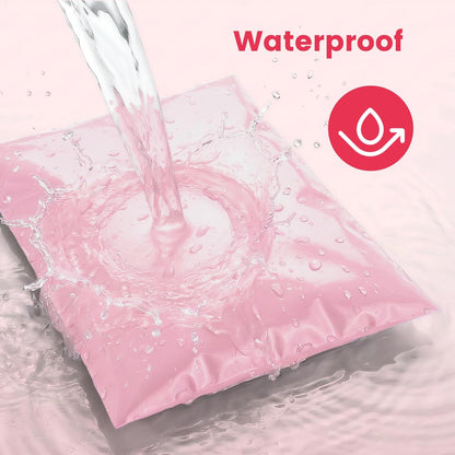 Metronic Poly Mailers 10X13 100 Pack, Strong Adhesive Shipping Envelopes for Clothing, Medium Shipping Bags for Small Businesses, Waterproof Mailers Poly Bags, Packages Bags Light Pink
