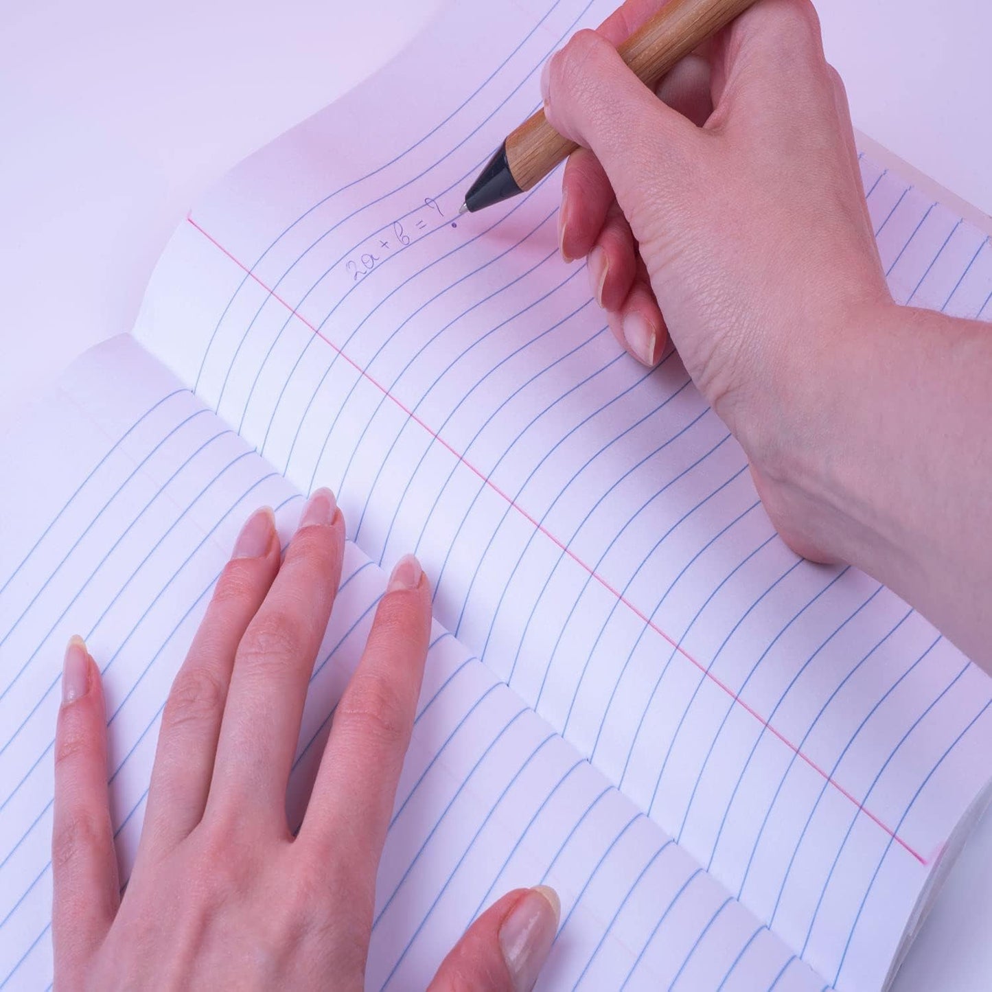 Trail maker (50 Pack Bulk Composition Notebooks, Wide Ruled Marble Cover, 200 Pages (100 Sheets), 9.75 x 7.5, Bulk School Supplies for Classroom, Office & School Donations